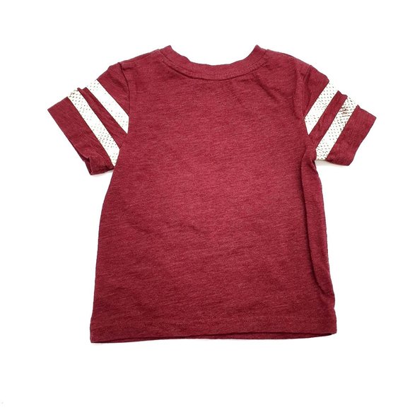 Cherokee Boys 2T Short Sleeve Shirt Football Warriors Play Daycare - Picture 3 of 4